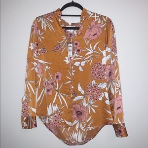 EXPRESS PORTOFINO BUTTON UP TOP MEDIUM SLIM FIT